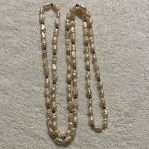 Elegant Cream seed Pearl Necklace